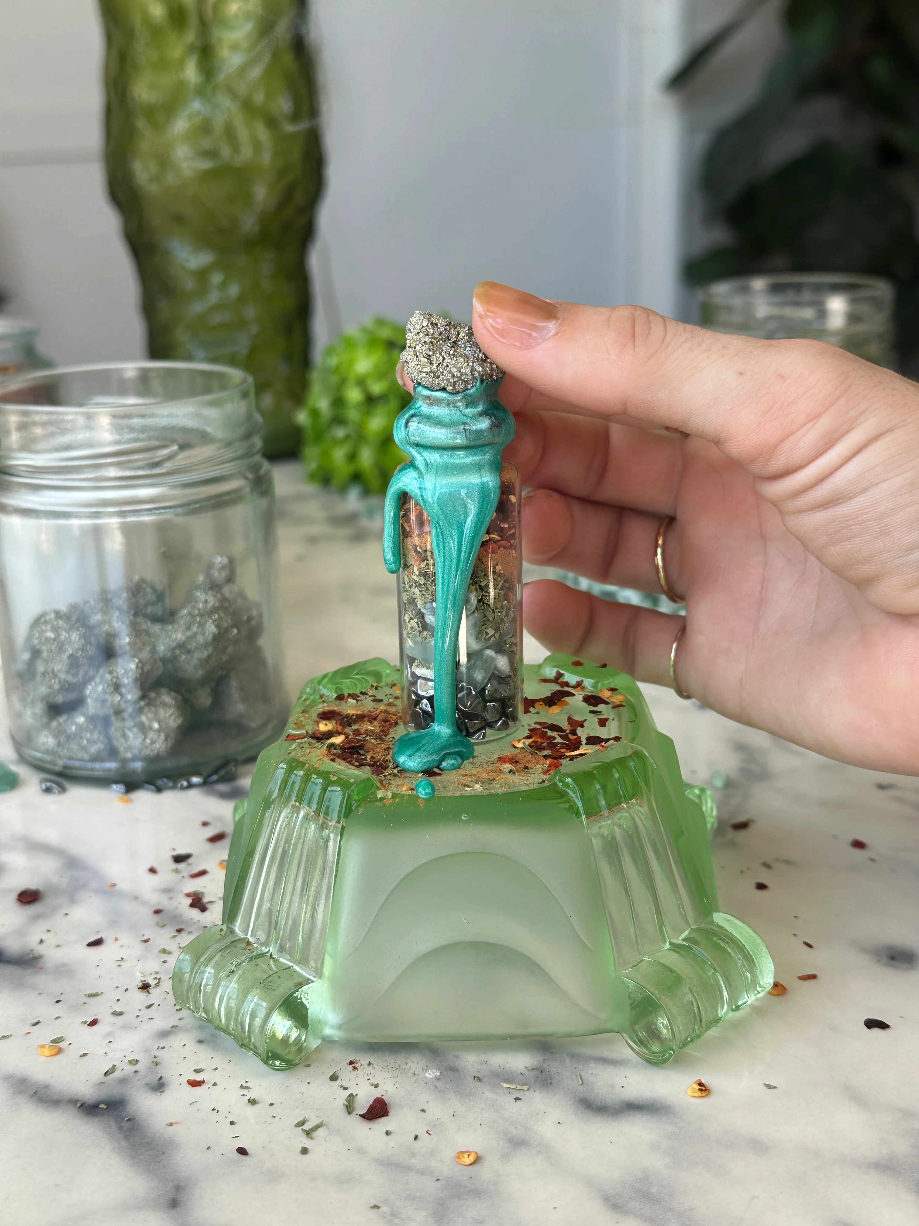 Luck & Abundance Spell Jar - Image 7